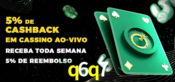 Promoções do cassino ao Vivo q6q7
